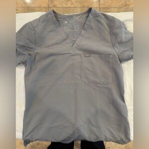 Figs Steel Blue Men's Short Sleeve Tee